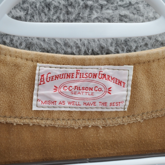 Filson Jackets & Coats Vintage Cc Filson Moleskin Western Vest Mens
